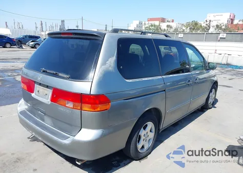 2001 Honda Odyssey Ex z USA, uszkodzony, nr VIN 2HKRL18641H504729